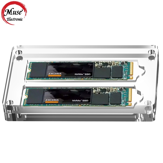 Hộp Đựng Ổ Cứng Ssd M.2 / mSATA / NVMe Hút Nam Châm Chống Bụi Ốp