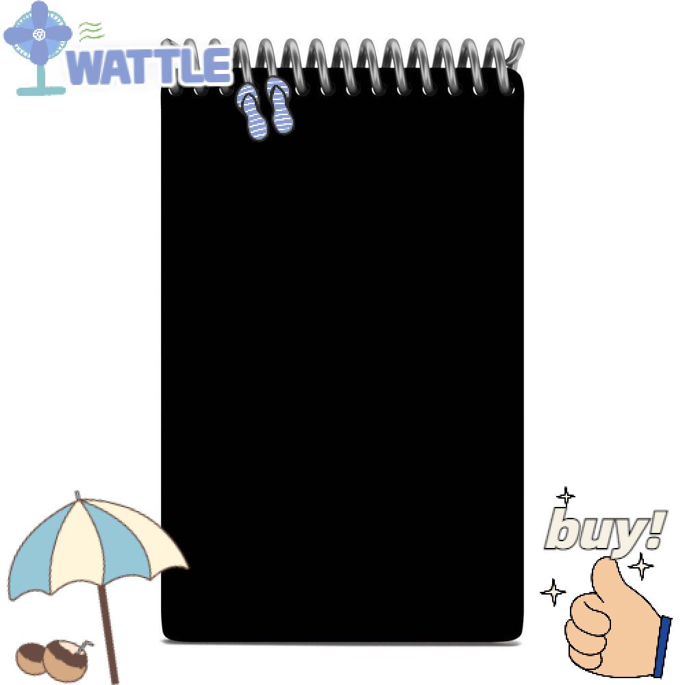 Sổ Tay Ghi Chú Màu Đen Thông Minh Có Thể Tái Sử Dụng