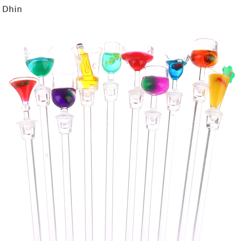 Set 5 Cây Khuấy Đồ Uống Cocktail Tiện Dụng
