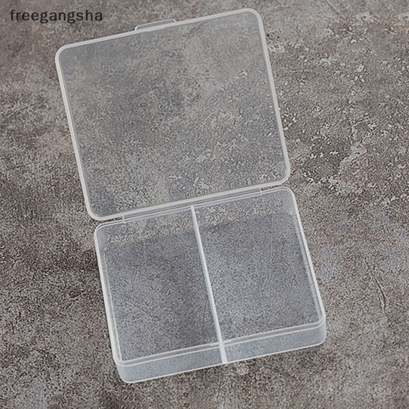 Hộp Nhựa Trong Suốt Hình Vuông Đựng Trang Sức Tiện Dụng