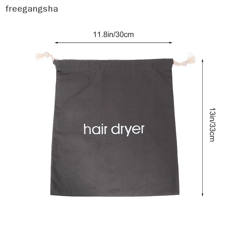 Túi Dây Rút Cotton Đựng Máy Sấy Tóc Tiện Dụng
