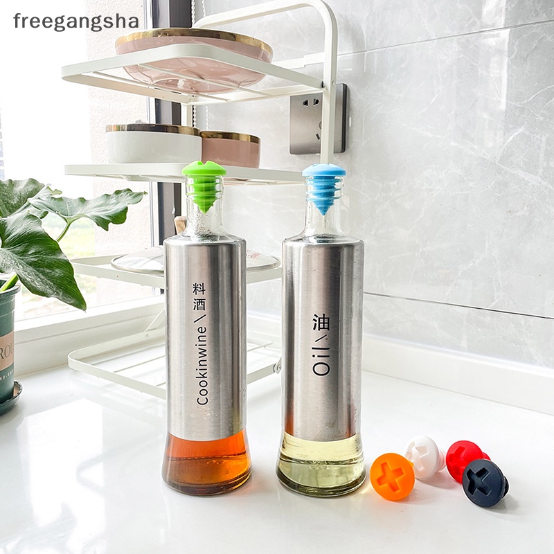Nút Chặn Chai Rượu / Bia Bằng Silicone Hình Ốc Vít Sáng Tạo
