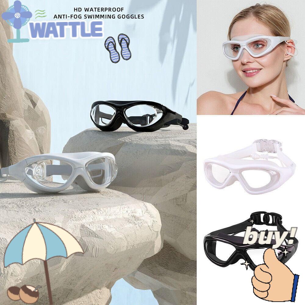 Kính Bơi Cận Thị Bằng Silicone Chống Sương Mù