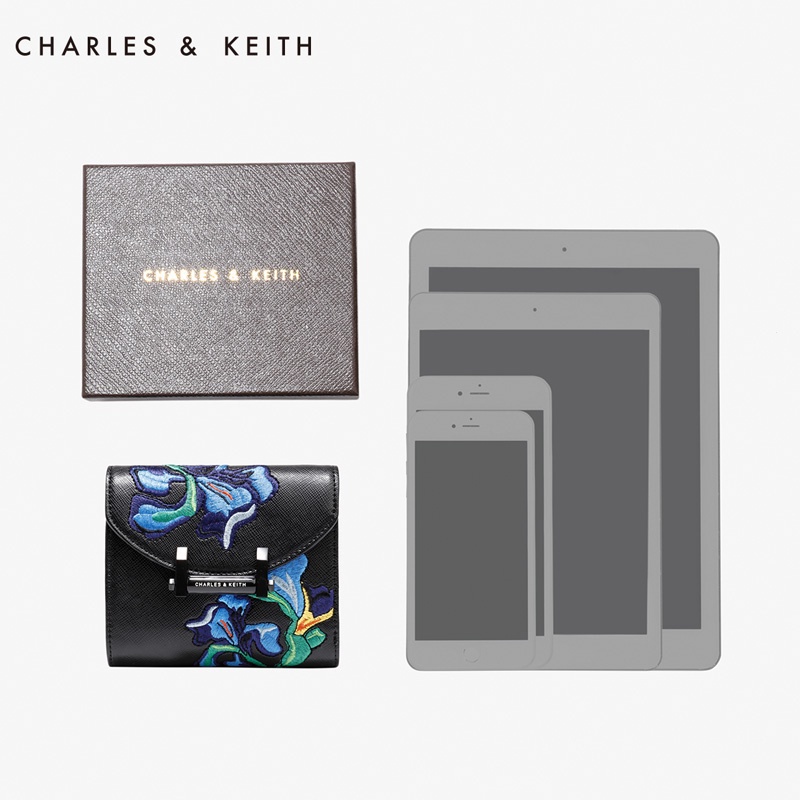 Sê-Ri Tranh Van Gogh CK6-10770206 Ví Ngắn Gập Làm Ba Thêu Hoa Nghệ Thuật Dành Cho Nữ