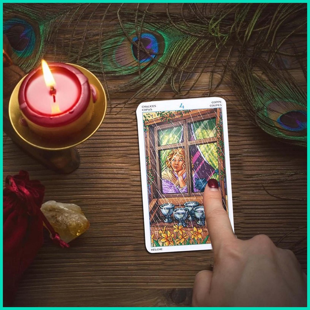 Bộ Bài Tarot Oracle Phiên Bản Tiếng Anh Đầy Đủ 78 Cái