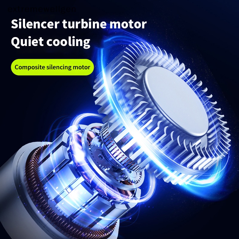 Quạt Làm Mát Đeo Cổ Ba Tốc Độ Không Gây Tiếng Ồn Có Thể Điều Chỉnh Sạc Bằng Cổng USB Dùng Khi Đi Du Lịch Ngoài Trời