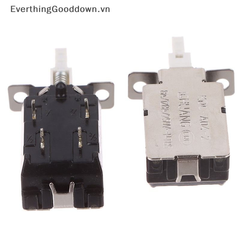 Everthinggooddown Bộ 2 Lò Xo KDC-A11 Công Tắc Nguồn Tự Khóa TV-5