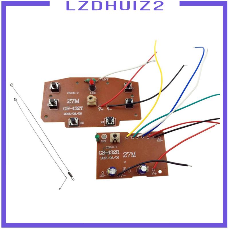 Set 2 Bảng Mạch Nhận Tín Hiệu Radio 27MHz Điều Khiển Từ Xa
