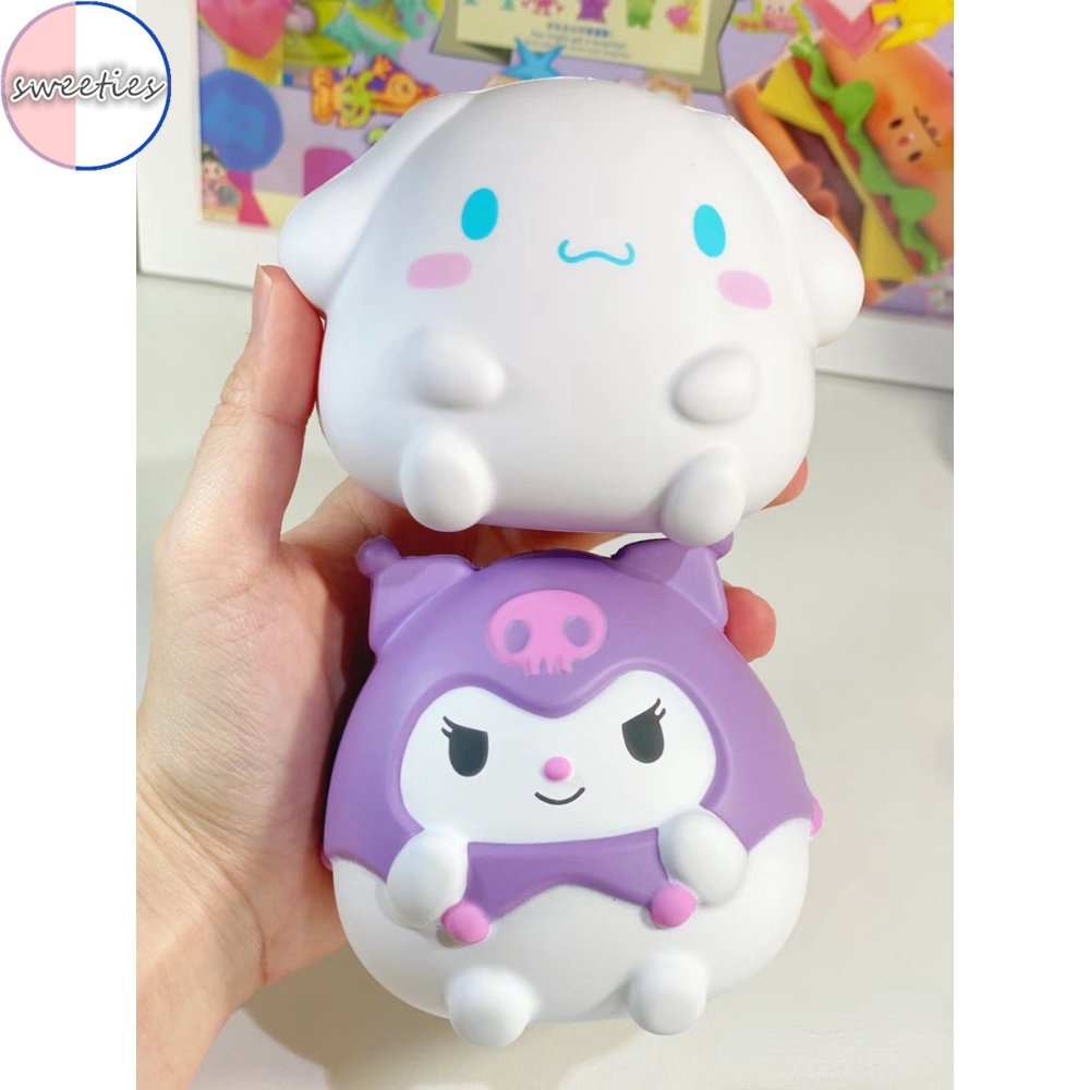 SANRIO Đồ Chơi Nắn Bóp Đàn Hồi Giảm Stress Hình Cinnamoroll Hoạt Hình
