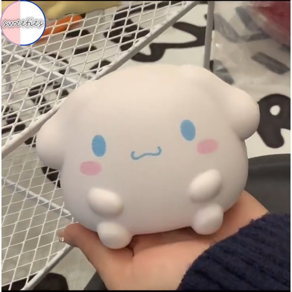SANRIO Đồ Chơi Nắn Bóp Đàn Hồi Giảm Stress Hình Cinnamoroll Hoạt Hình