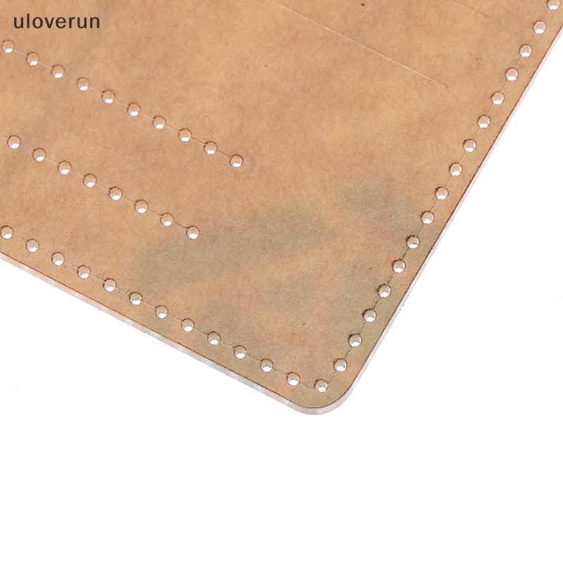 Bộ 13 Khuôn Acrylic Trong Suốt Dùng Làm Ví / Đồ Da DIY