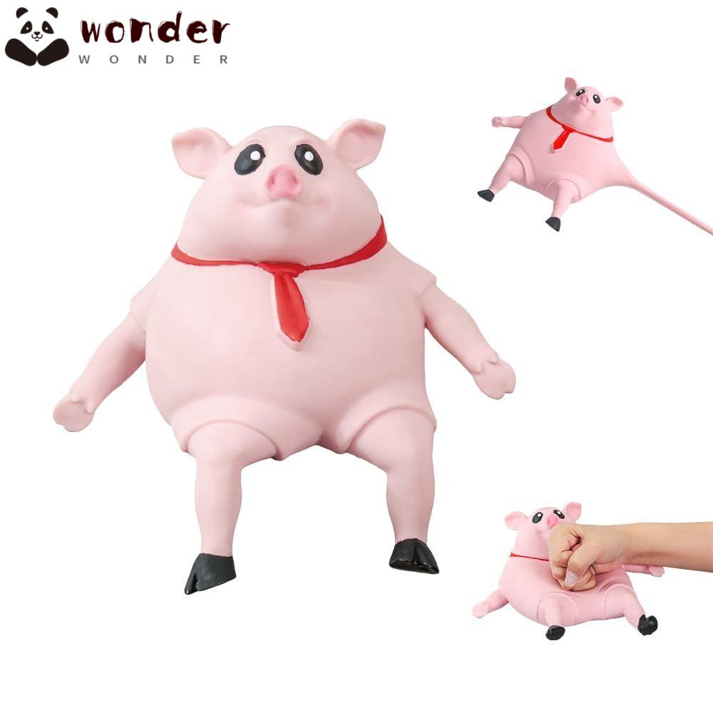 Đồ Chơi Nắn Bóp Đàn Hồi Giảm Stress Hình Chú Heo