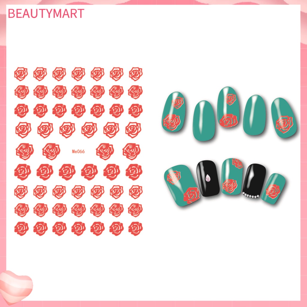 Miếng Dán Móng Tay Hiệu Ứng 3D Không Phai Màu Tạo Hiệu Ứng Tuyệt Vời Cho Ngày Valentines