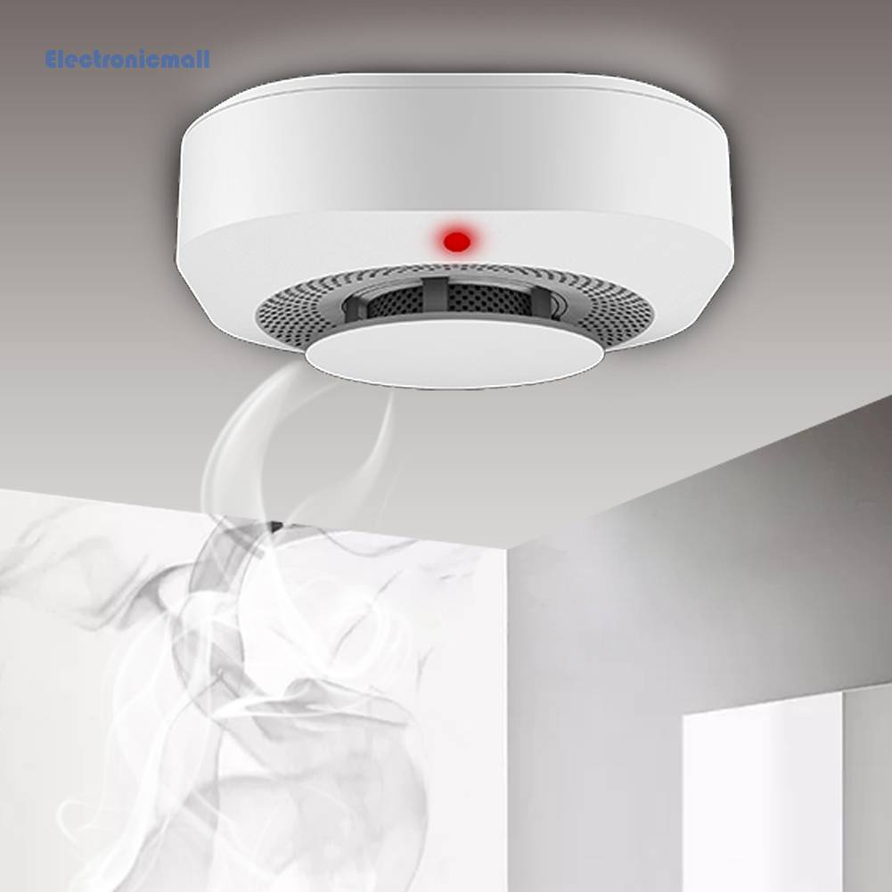 Thiết Bị Báo Khói Thông Minh WiFi Tuya Chống Nhiễu