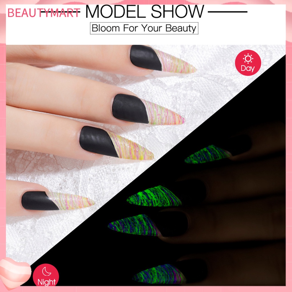 Sơn Móng Tay Dạ Quang Vẽ Móng Nghệ Thuật DIY