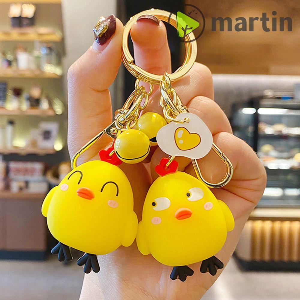 Móc Khóa Hình Gà Con Hoạt Hình MARTIN1 Dễ Thương