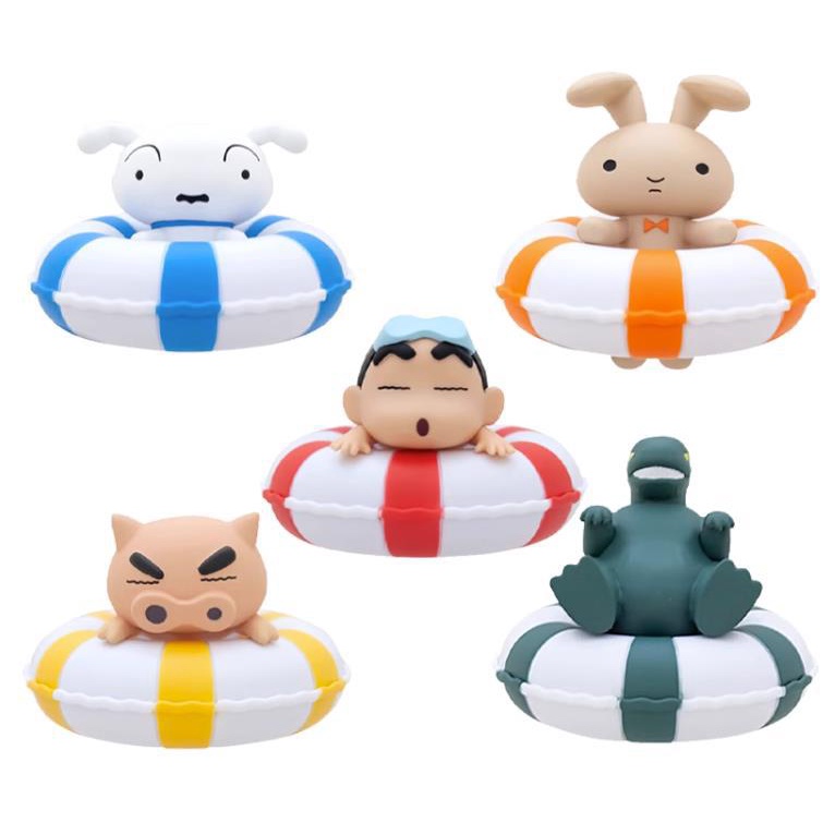 Bộ 5 Đồ trang trí Búp Bê Shin-chan Pokemon Đáng Yêu