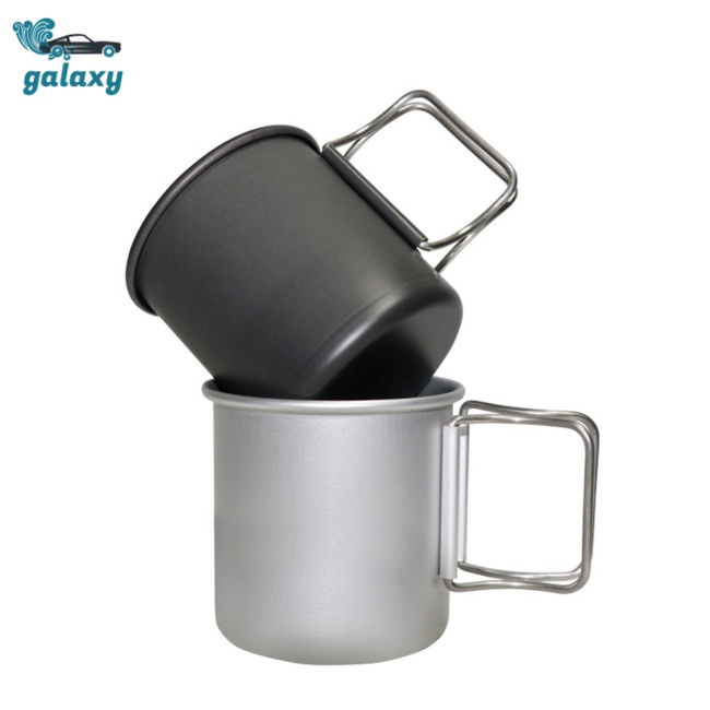 Galaxy Cốc Uống Nước 300ml Bằng Nhôm Có Thể Gấp Gọn Tiện Dụng Mang Theo Du Lịch Dã Ngoại