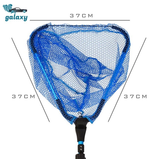 Galaxy Lưới Bắt Cá Hình Tam Giác Bằng Hợp Kim Nhôm Có Thể Điều Chỉnh Độ Dài