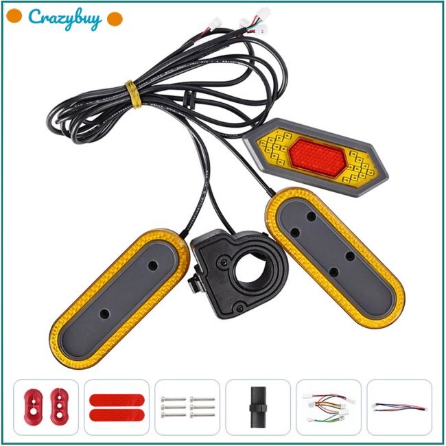 FENDER Cr Đèn Led Tín Hiệu Xi Nhan Gắn Đuôi Xe Scooter Điện M365 / Pro / Pro2