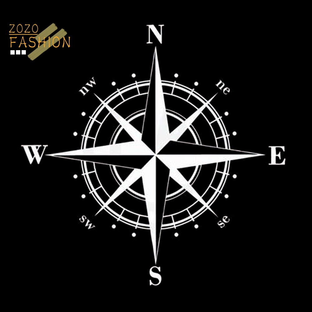 Decal DáN PhảN Quang HìNh La BàN Cho Xe Hơi