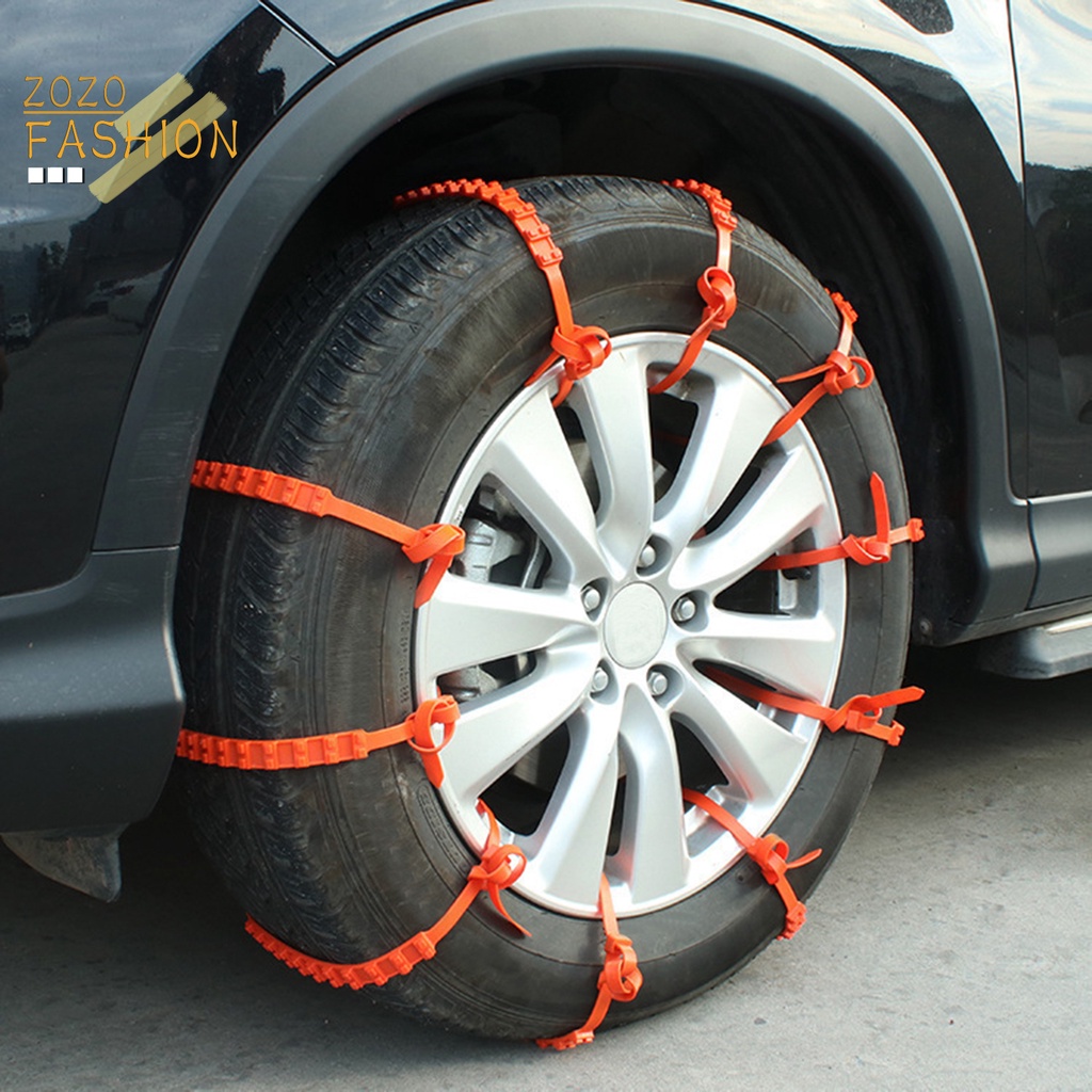 Set 10 Dây Xích Nylon Chuyên Dụng Cho Xe SUV