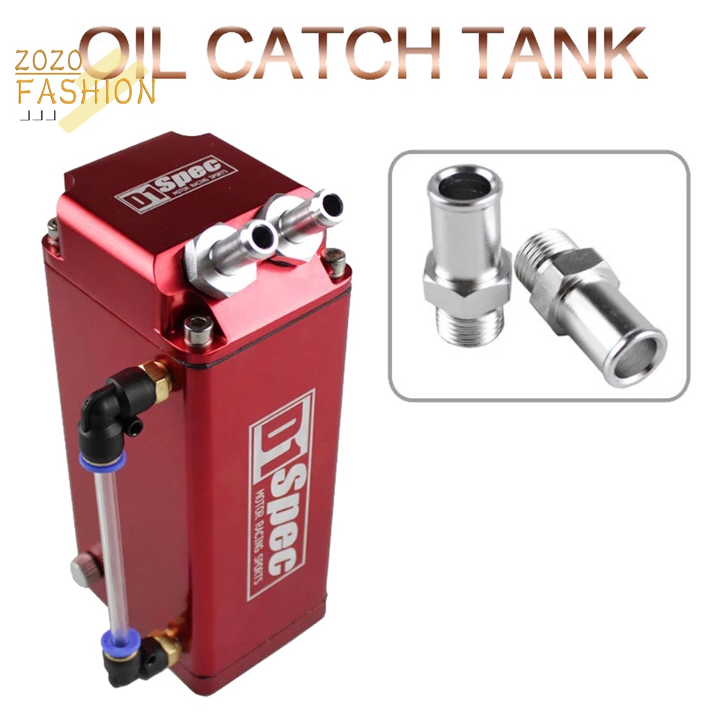 Bình Đựng Dầu Động Cơ Hình Vuông 0.5L Độ Bền Cao Dễ Lắp Đặt Cho Xe Hơi