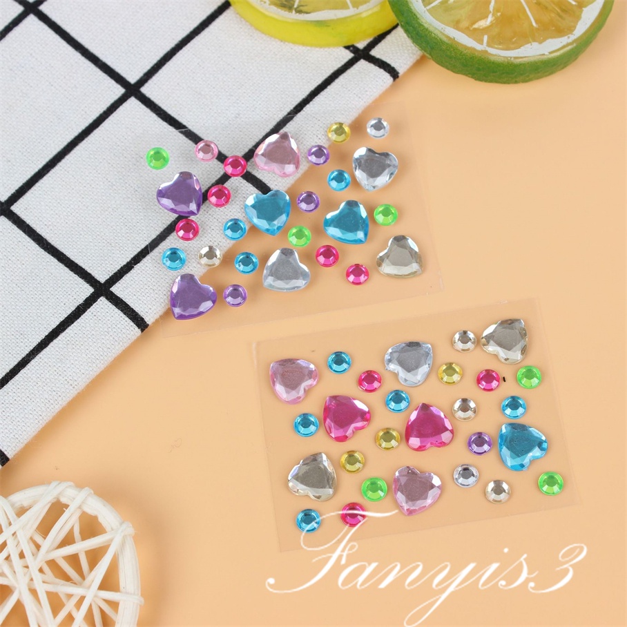 Miếng Dán Trang Trí Điện Thoại Bằng Acrylic Hình Hoa Mini DIY