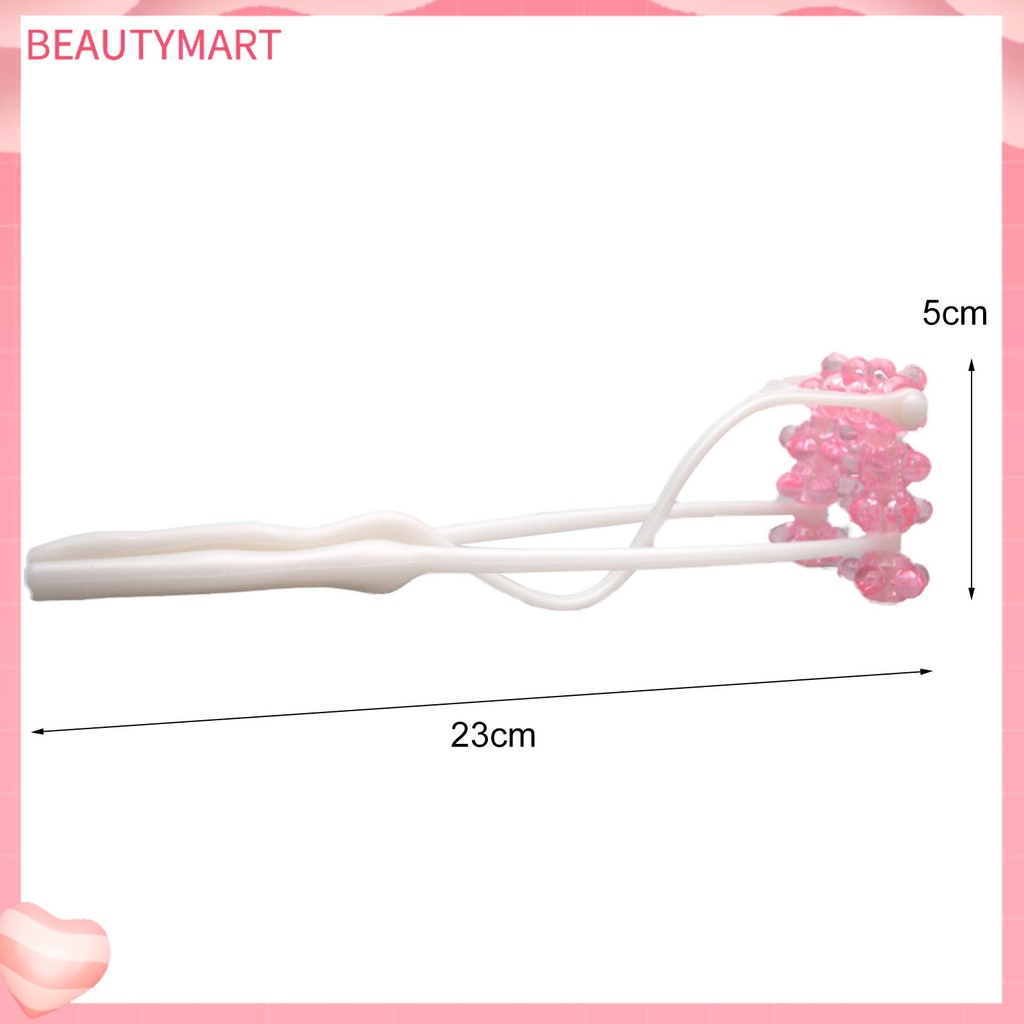 Dụng Cụ Lăn Mát Xa Nâng Cơ Mặt / Cổ Thiết Kế Hình Bông Hoa Tiện Dụng Dành Cho Nữ