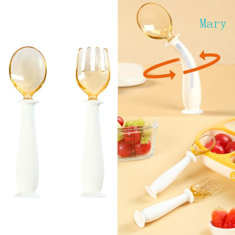 Muỗng Nĩa Tự Ăn Cho Bé Có Hộp Đựng