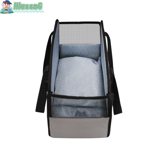 Ghế Ngồi Xe Hơi Có Túi Bên Hông Chống Trầy Kèm Móc An Toàn Phù Hợp Cho Thú Cưng Nhỏ