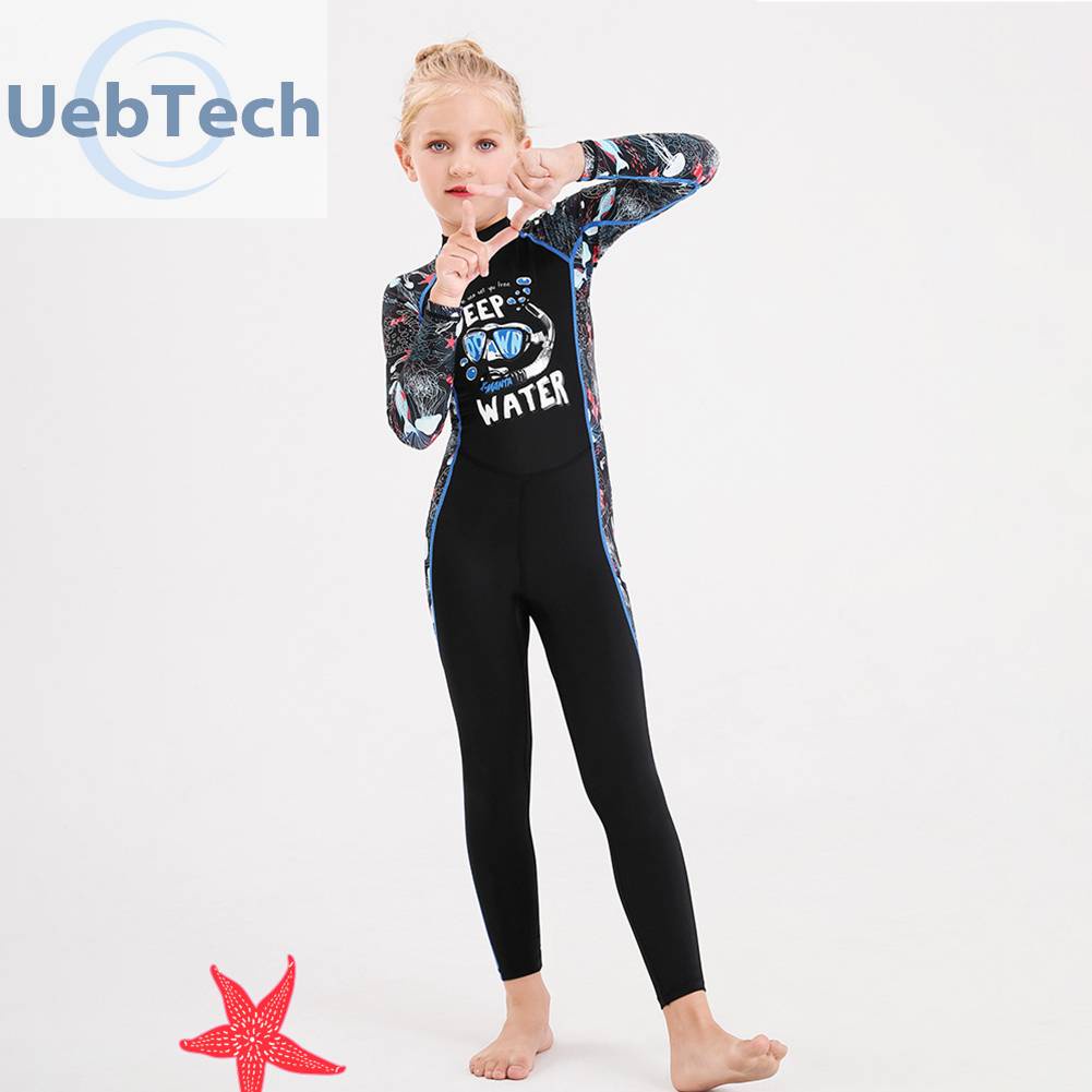 Bộ Đồ Lặn Bảo Vệ Toàn Thân Có Khóa Kéo Cho Bé