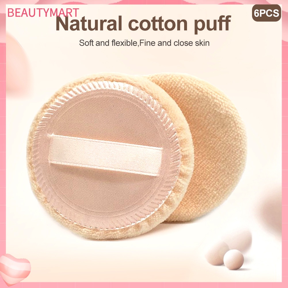 Set 6 Mút Tán Kem Nền Trang Điểm Làm Đẹp Cho Nữ