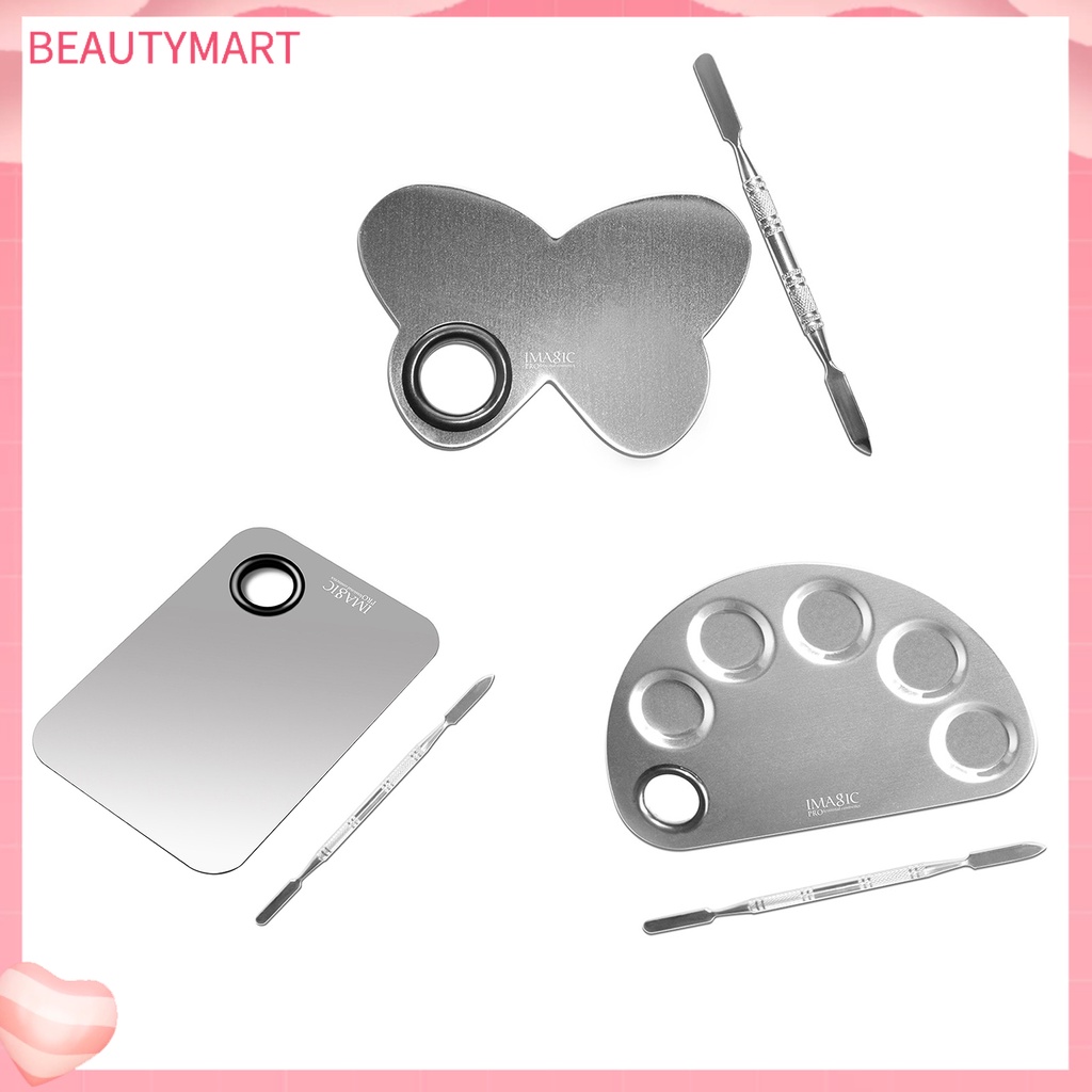 Khay Đựng Phấn Trang Điểm Bằng Thép Không Gỉ Chống Trượt Dễ Vệ Sinh