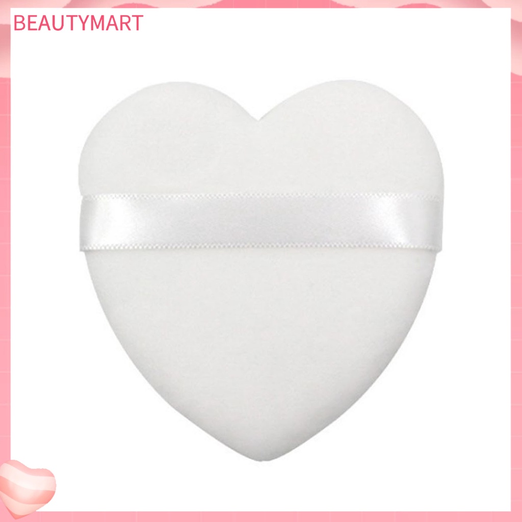 Mút Trang Điểm Trái Tim Độ Đàn Hồi Cao Có Thể Tái Sử Dụng