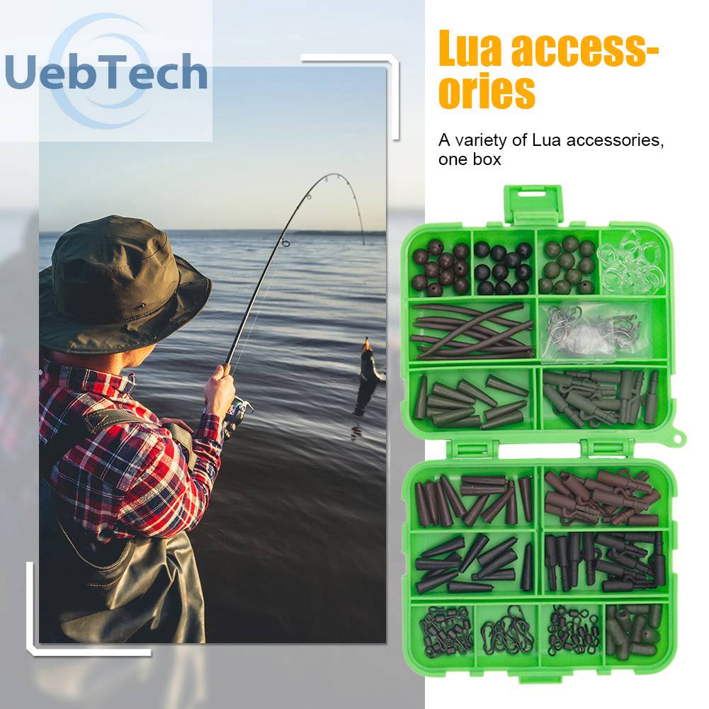 Hộp 173 Phụ Kiện Câu Cá Chuyên Nghiệp