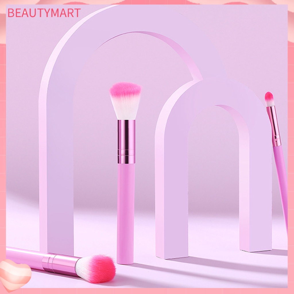 Set 7 Cọ Trang Điểm Sợi Nhân Tạo Tinh Tế Chống Mài Mòn