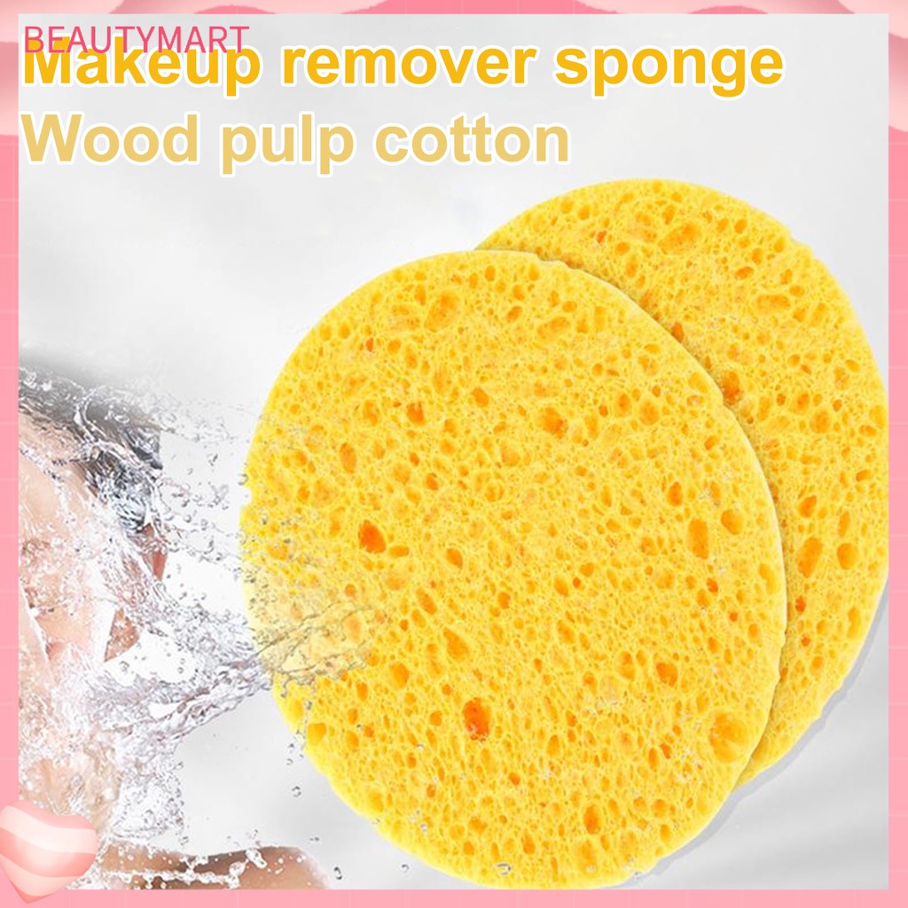 Miếng Bọt Biển Cotton Bột Gỗ Mềm Mại Làm Sạch Lỗ Rách Dễ Dàng Cho Nữ