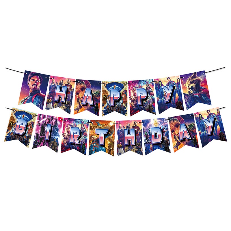 Mới Bộ Bong Bóng Chủ Đề Phim Guardians of the Galaxy Trang Trí Tiệc Sinh Nhật Cho Bé