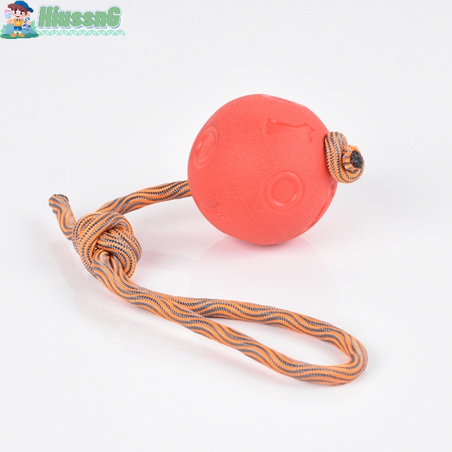Bóng Đồ Chơi Có Dây Co Giãn Chống Cắn Chống Mài Mòn Vui Nhộn Cho Chó Cưng