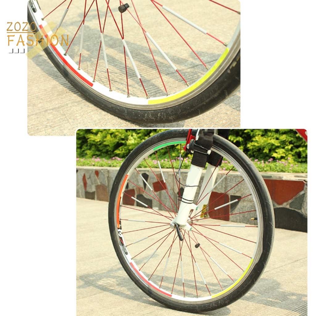 Bộ 12 Thẻ Phản Quang Gắn Căm Xe Đạp Leo Núi