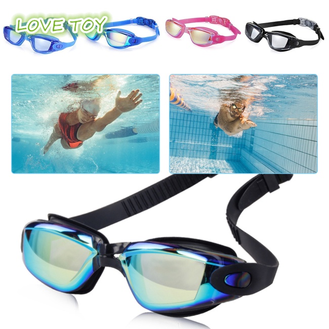 Kính Bơi Chống Thấm Nước Chống Sương Mù Và Tia uv Unisex