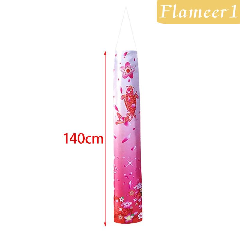 [Flameameer1] Cờ Cá Chép Nhật Bản Treo Tường Quầy Bar Sushi 140cm