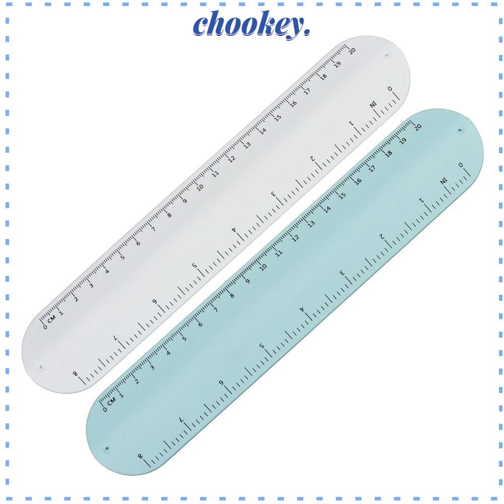 CHOOKEY 2 Miếng Silicone Ghi Chú Đeo Cổ Tay