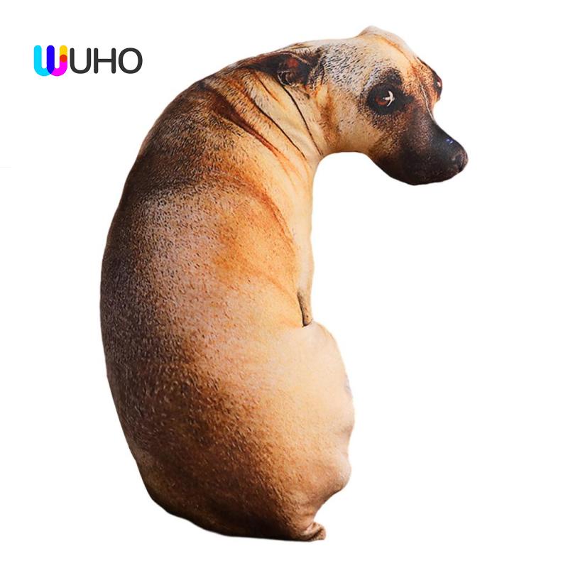 Gối Ôm Hình Chú Chó Dễ Thương Cho Người Lớn Và Trẻ Em