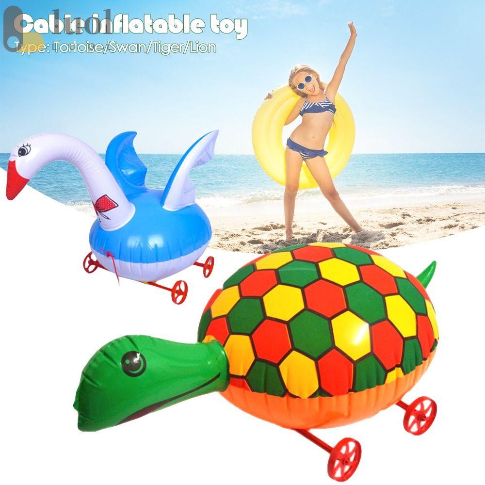 LUOL Xe Đẩy Em Bé Bằng PVC Chất Lượng Cao Hình Động Vật