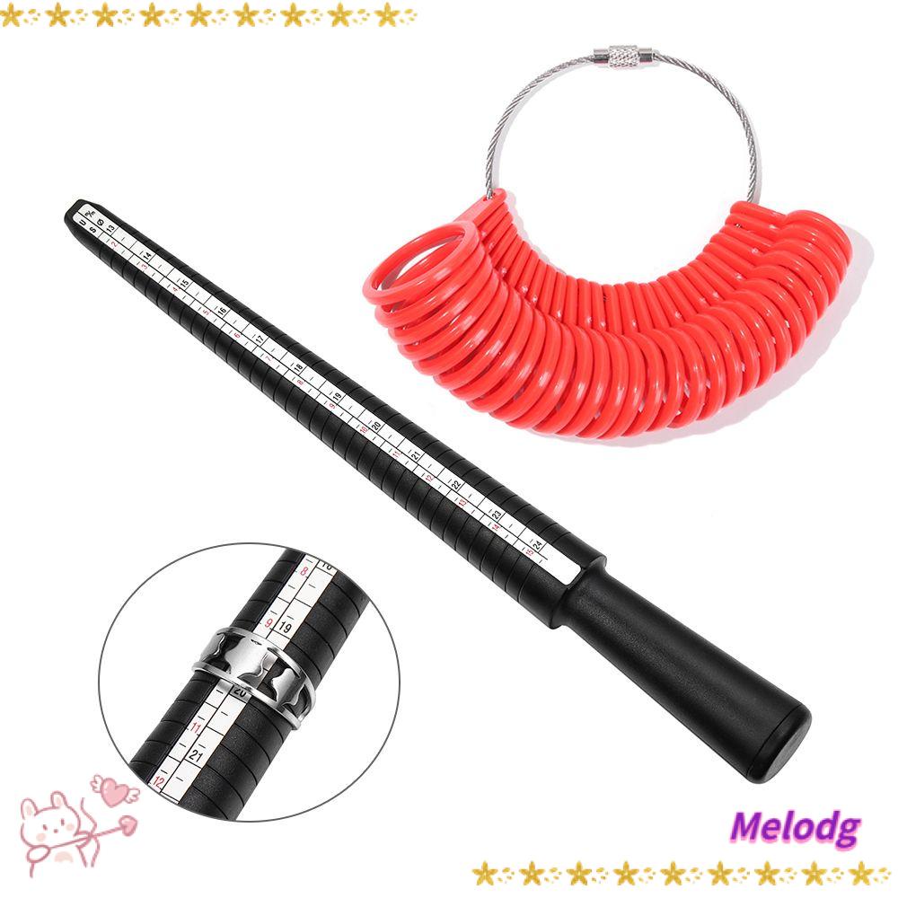 MELODG Bộ Dụng Cụ Đo Kích Cỡ Nhẫn Chuyên Nghiệp