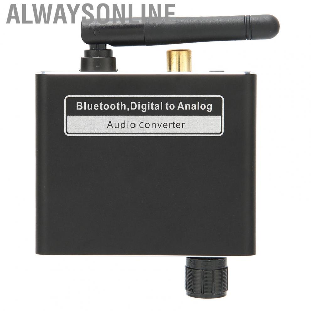 Alwaysonline Aluminum Alloy 3.5mm Audio Adapter HiFi Converter for Mobile Phone Tablet