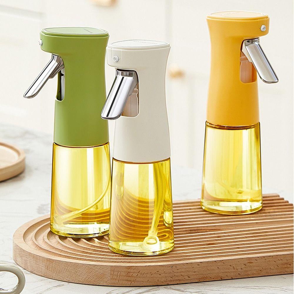 Bình Xịt Dầu Olive 240ml Bằng Thủy Tinh Bền Trong Suốt Cho Nấu Ăn