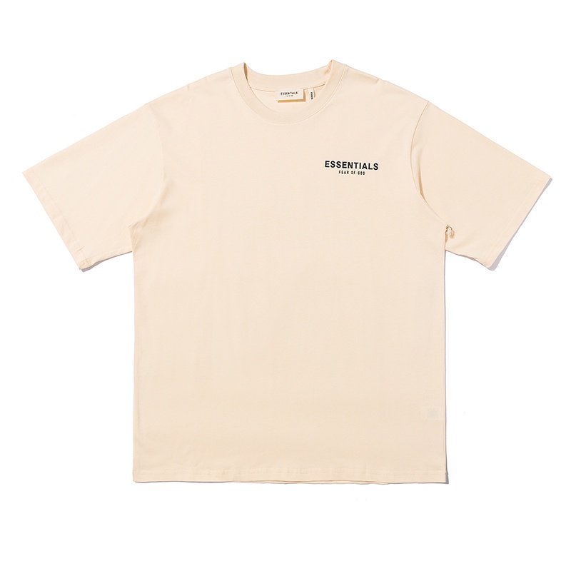 Ess-en88-áo Thun Tay Ngắn Dáng Rộng Không Biến Dạng Hai Sợi Thời Trang Chất Lượng Cao Phù Hợp Với Cả Nam Và Nữ